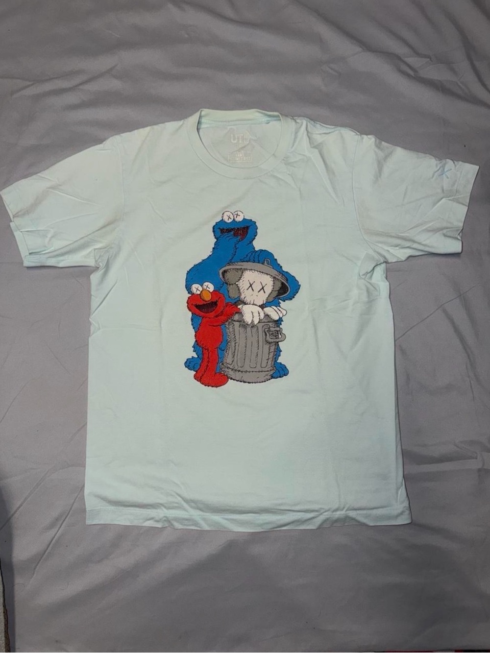 Kaws x Uniqlo x Sesame Street Graphic Tee